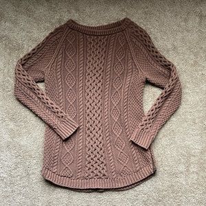 LL Bean Signature Fisherman Sweater Tunic